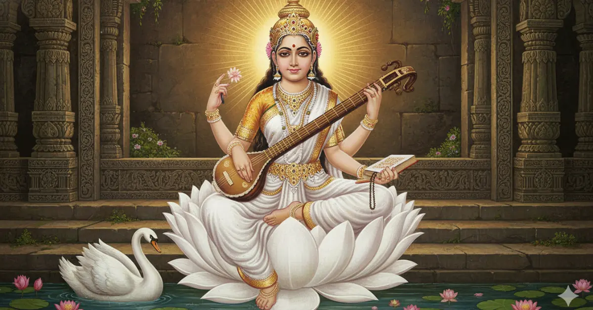 Saraswati Mata aarti in hindi
