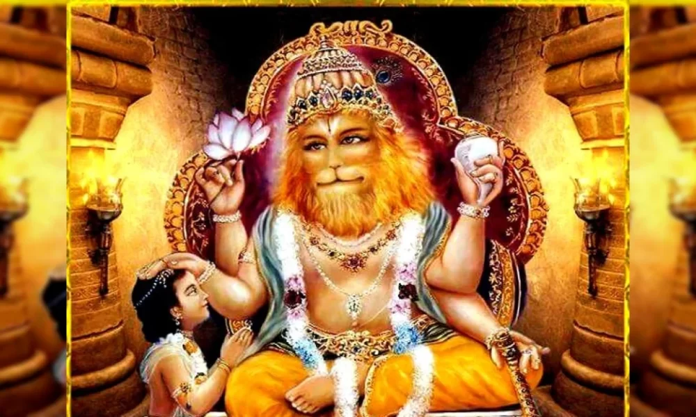 Narasimha Aarti in Hindi